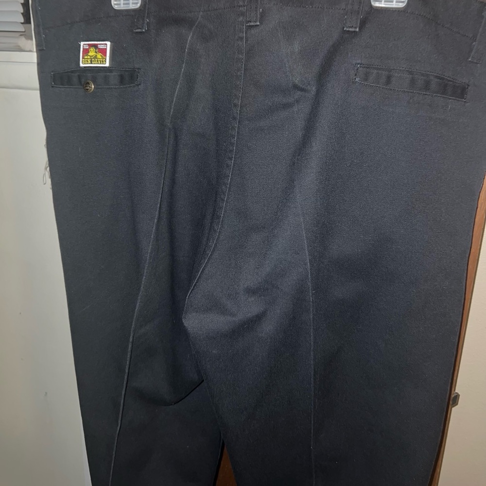 Black/Blue  Ben Davis worn good condition. Size 50x29